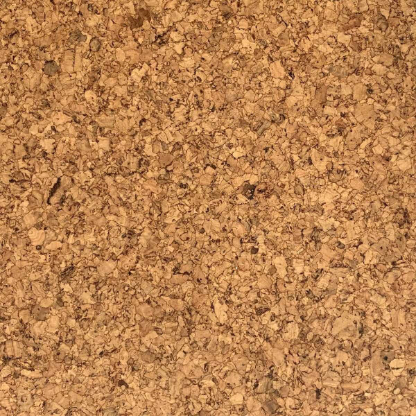 Cork floor tile in Pebble